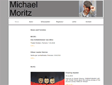 Tablet Screenshot of michaelmoritz.net